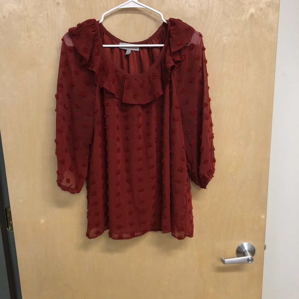 Destination Maternity, lined size large, pit to pit is 23, length is 23